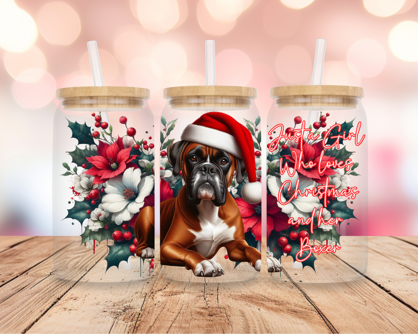 Christmas Boxer 16oz DIGITAL DOWNLOAD