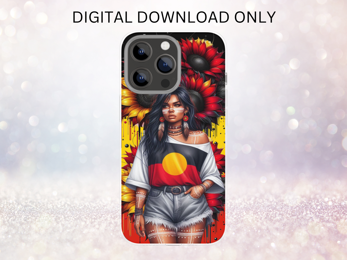 First Nations Girl Phone Case DIGITAL DESIGN