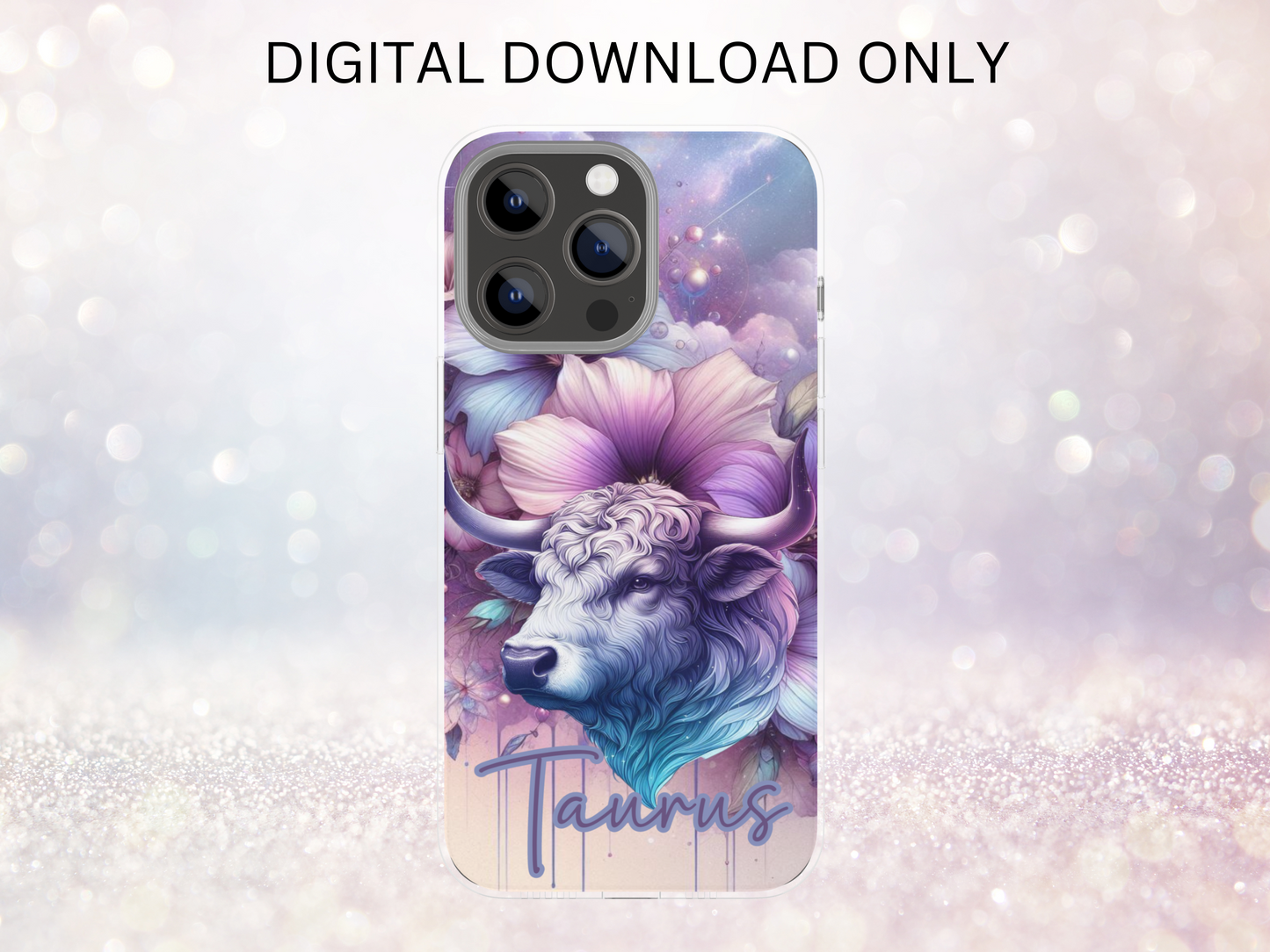 Taurus Purple Phone Case DIGITAL DESIGN