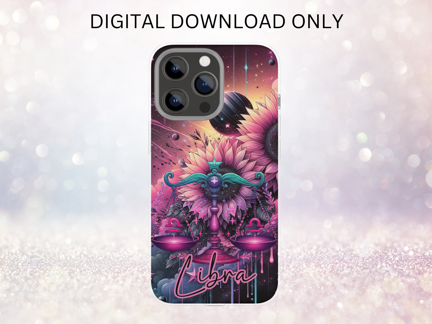 Libra Pink Phone Case DIGITAL DESIGN