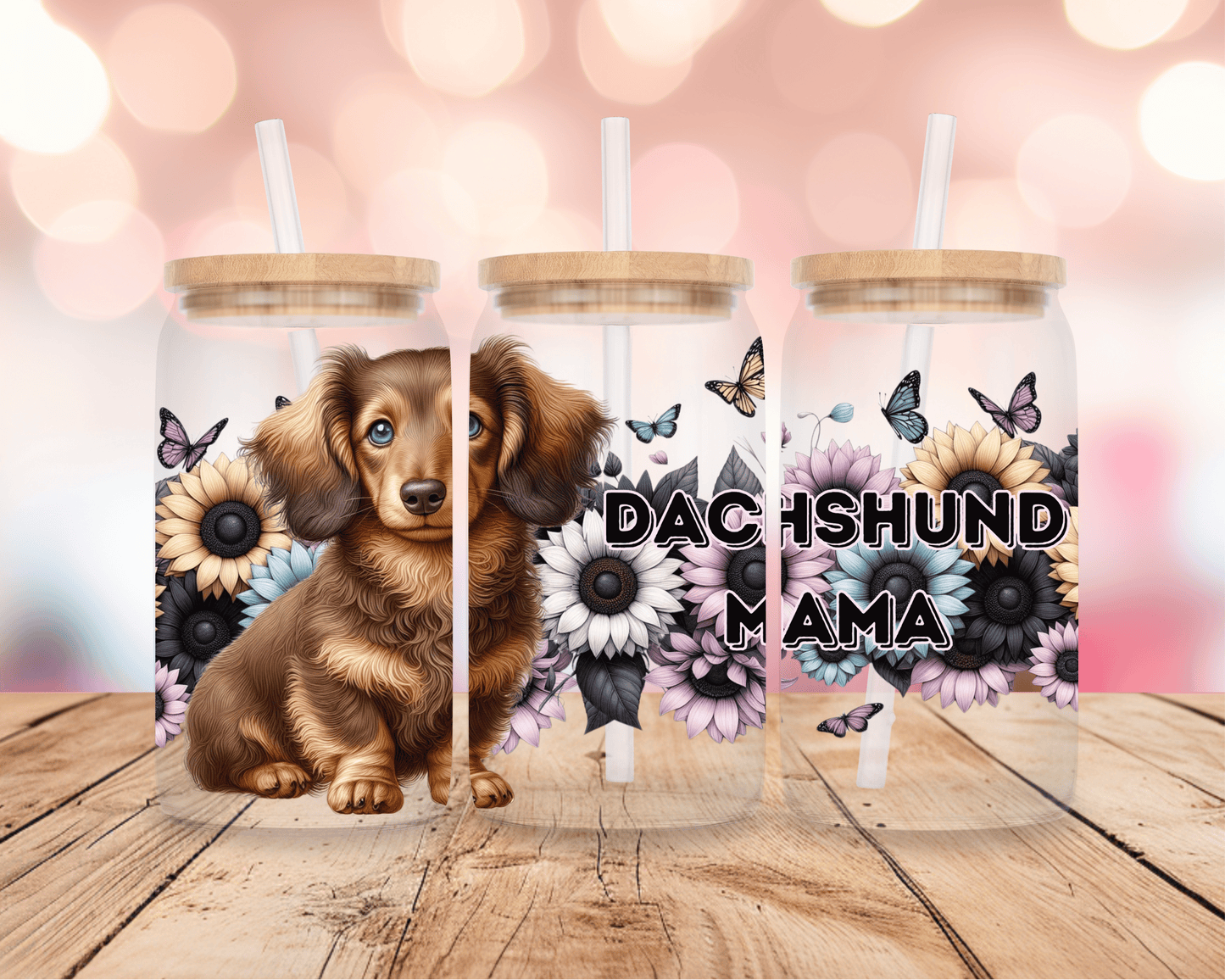 Dachshund Mama 3 16oz DIGITAL DOWNLOAD