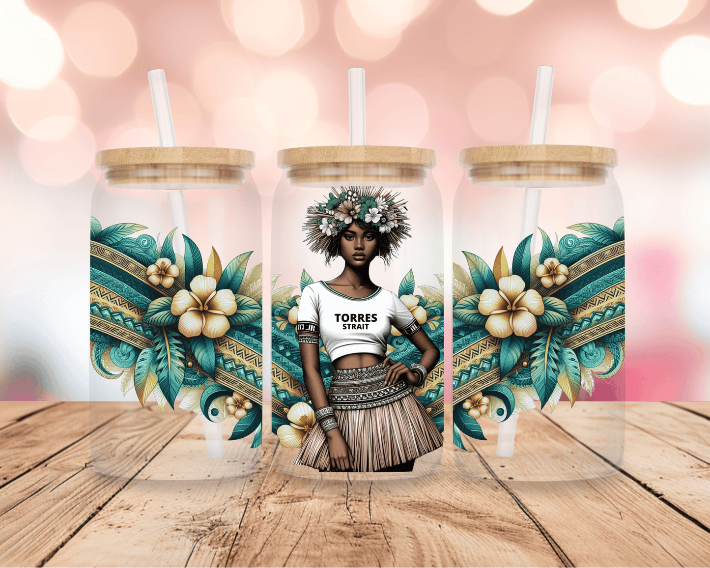 Torres Strait Girl 16oz DIGITAL DOWNLOAD