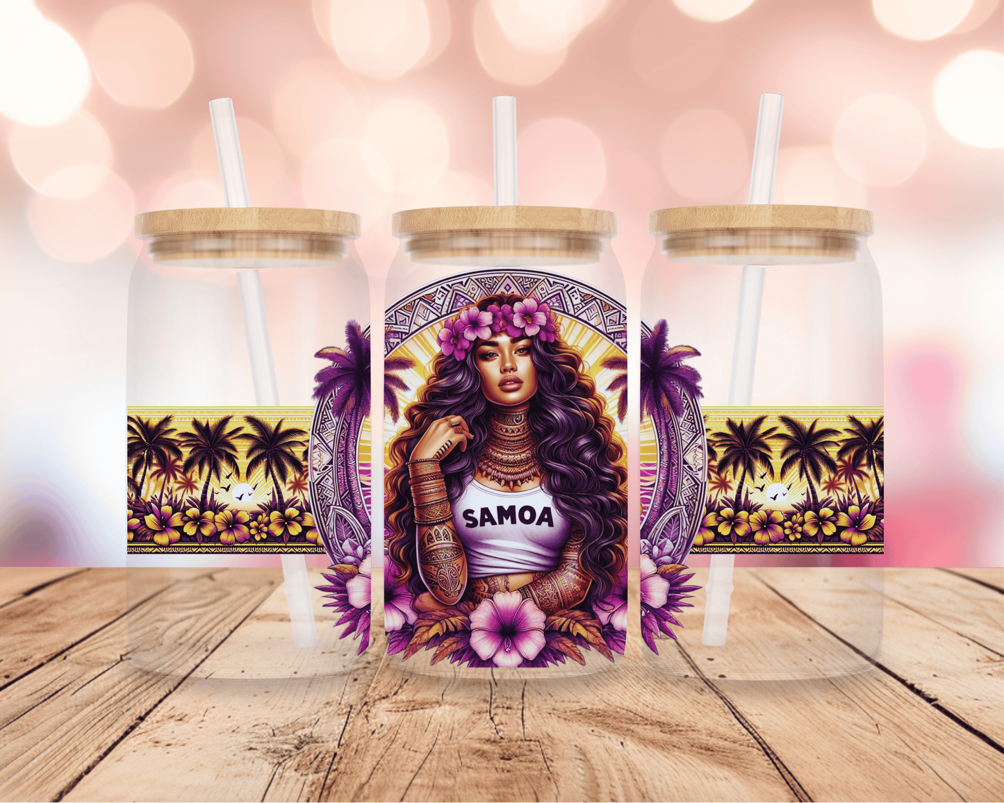 Samoan Girl 16oz DIGITAL DOWNLOAD