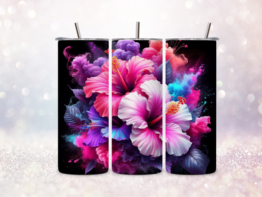 Floral Skinny Straight Tumbler DIGITAL DOWNLOAD