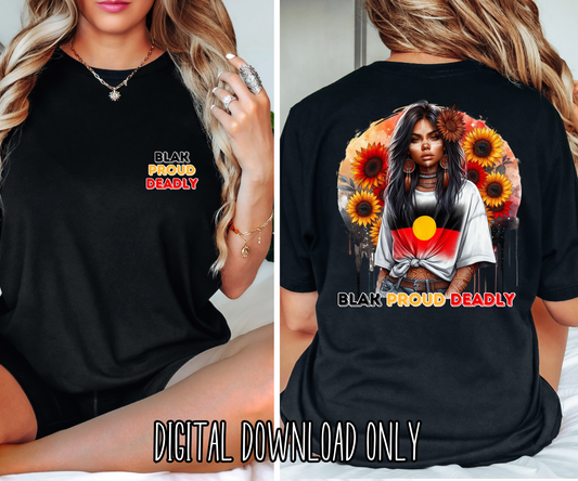 First Nations Girl 2 Tee/Hoodie DIGITAL DOWNLOAD