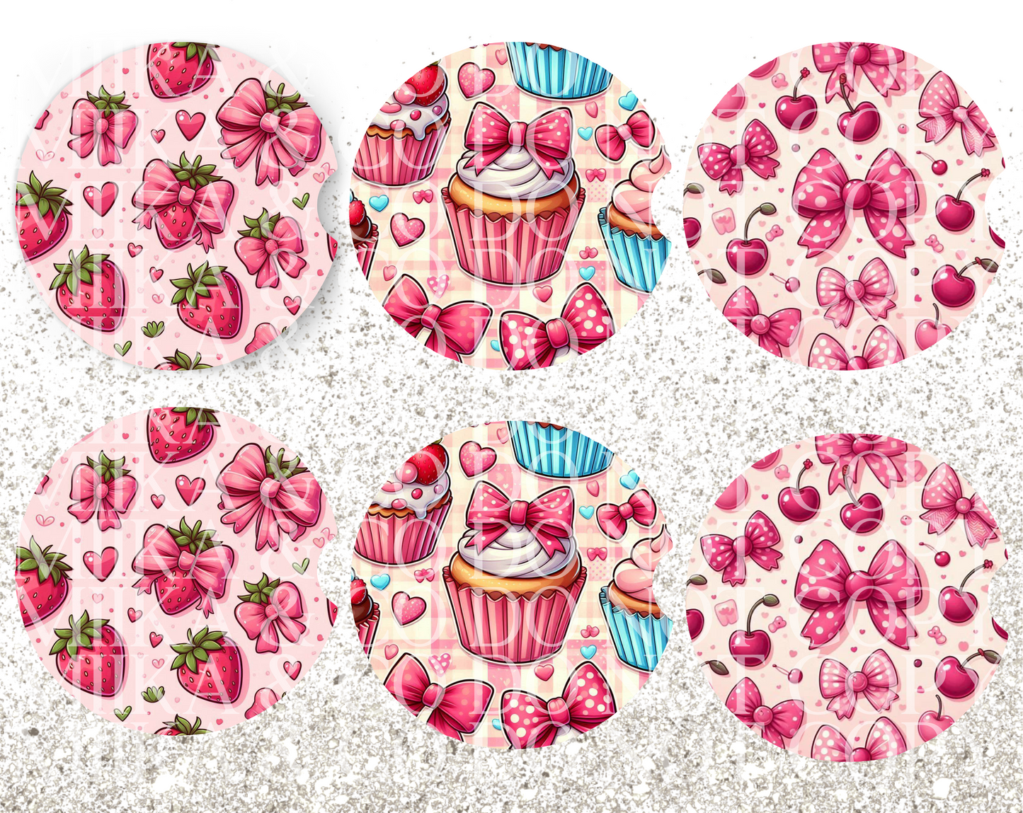 Car Coaster Food bundle DIGITAL DESIGN