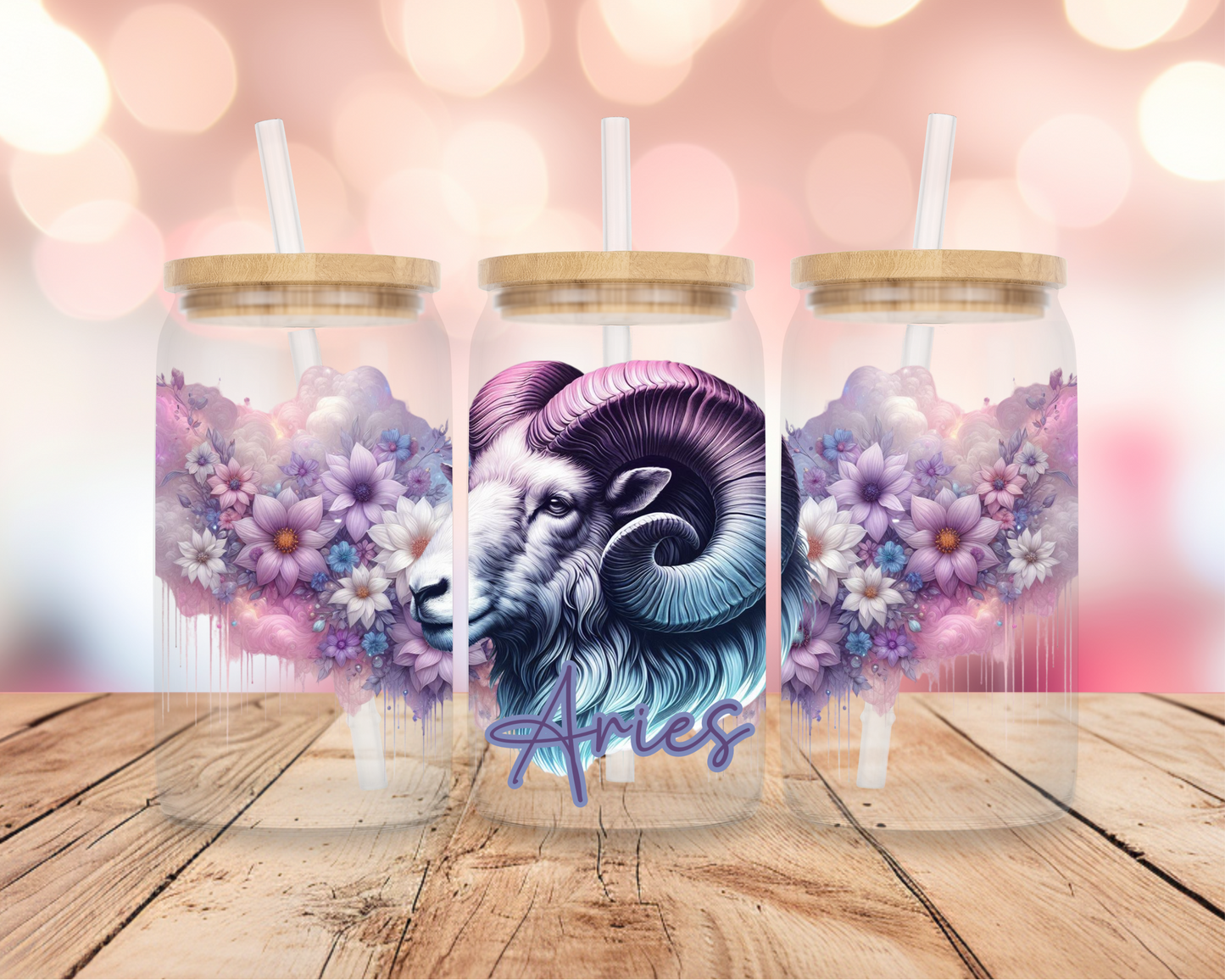 Aries Star Sign- Purple 16oz DIGITAL DOWNLOAD