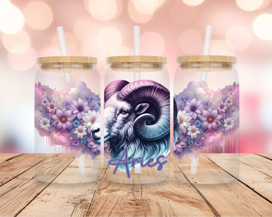 Aries Star Sign- Purple 16oz DIGITAL DOWNLOAD