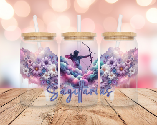 Sagittarius Star Sign- Purple 16oz DIGITAL DOWNLOAD