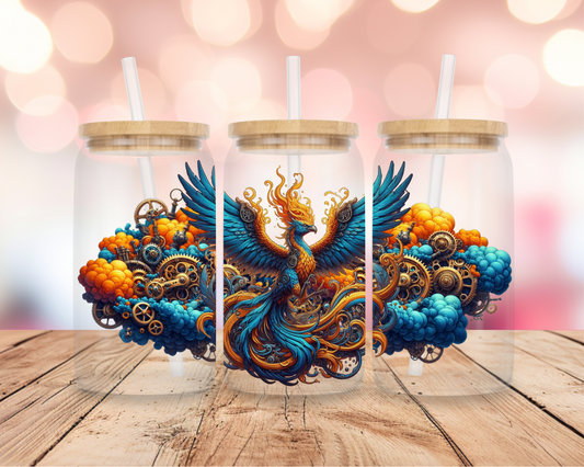 Steampunk Phoenix 2 16oz DIGITAL DOWNLOAD