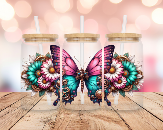 Steampunk Butterfly 16oz DIGITAL DOWNLOAD