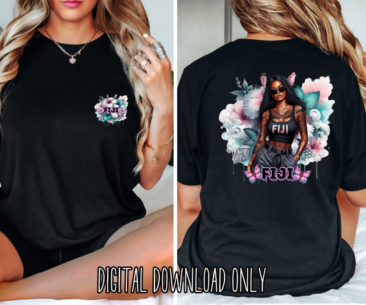 Fiji Girl Tee/Hoodie DIGITAL DOWNLOAD