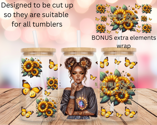 Be a Sunflower 16oz DIGITAL DOWNLOAD