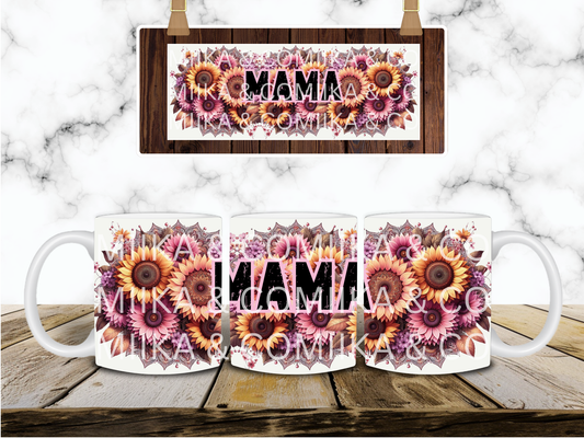 Mama 11oz Coffee Mug- DIGITAL DESIGN