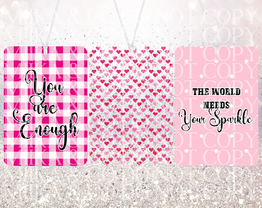 Car Air Freshener Mental Health bundle DIGITAL DESIGN