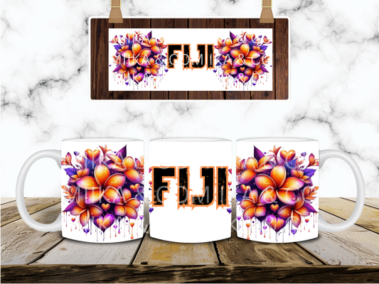 Fiji 11oz Coffee Mug- DIGITAL DESIGN