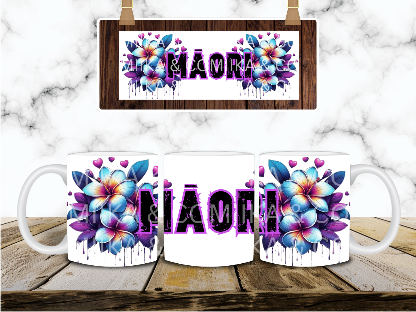 Māori 11oz Coffee Mug- DIGITAL DESIGN