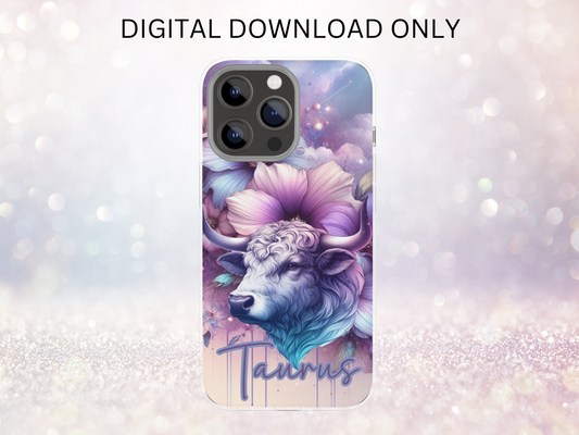 Taurus Purple Phone Case DIGITAL DESIGN