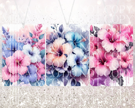 Car Air Freshener floral bundle DIGITAL DESIGN