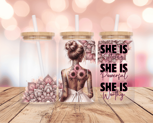 She Is 2 16oz DIGITAL DOWNLOAD