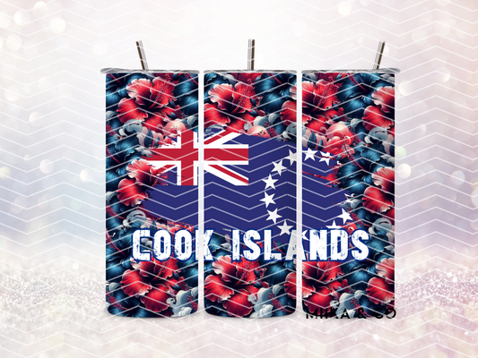 Cook Islands Skinny Straight Tumbler DIGITAL DOWNLOAD
