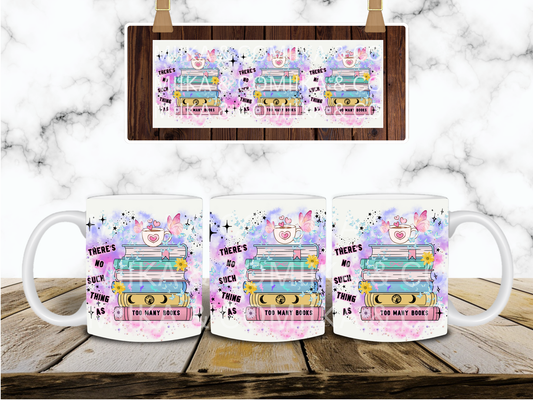 Books 11oz Coffee Mug- DIGITAL DESIGN
