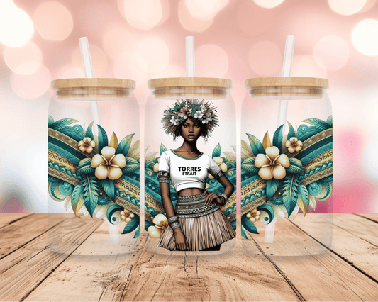 Torres Strait Girl 16oz DIGITAL DOWNLOAD