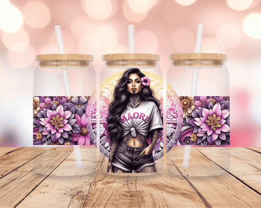 Māori Girl 16oz DIGITAL DOWNLOAD