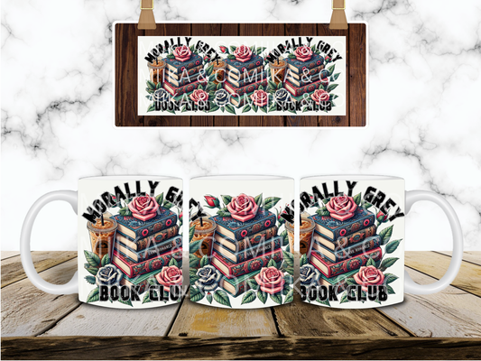 Morally Grey 11oz Coffee Mug- DIGITAL DESIGN