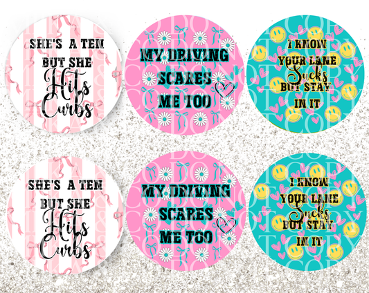 Car Coaster bundle DIGITAL DESIGN