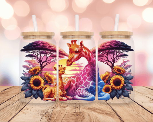 Giraffes 16oz DIGITAL DOWNLOAD