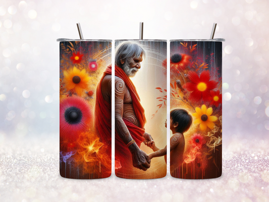 First Nations Elder 20oz Skinny Straight Tumbler DIGITAL DOWNLOAD