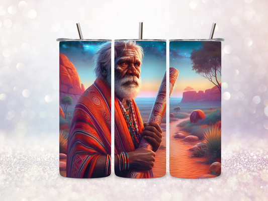 First Nations Elder 2 20oz Skinny Straight Tumbler DIGITAL DOWNLOAD