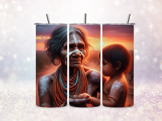 First Nations Elder 3 20oz Skinny Straight Tumbler DIGITAL DOWNLOAD