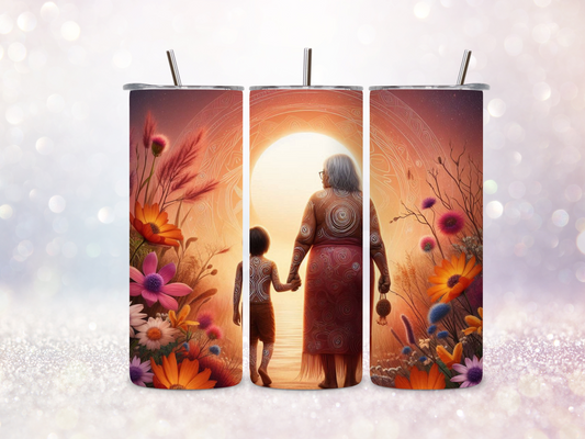 First Nations Elder 4 20oz Skinny Straight Tumbler DIGITAL DOWNLOAD