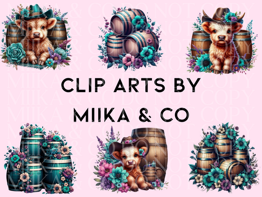 CLIP ARTS 5- DIGITAL DOWNLOAD
