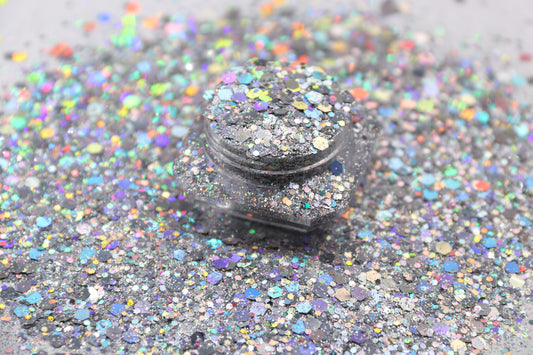 Gleaming Silver Glitter