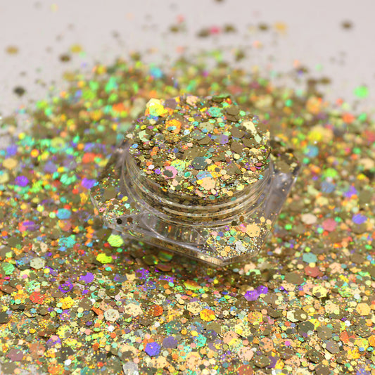 Golden Gleam Glitter
