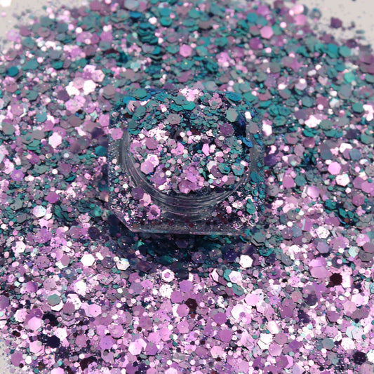 Indigo Ocean Glitter- Chameleon