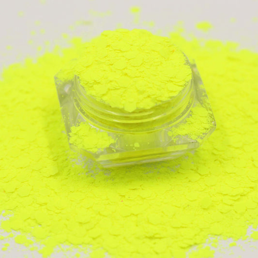 Lethal Lemon Glitter- NEON