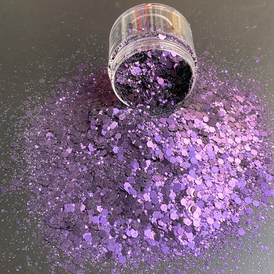 Plum Glitter