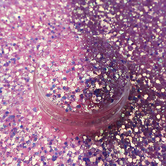 Rosy Twilight Glitter- UV Glitter